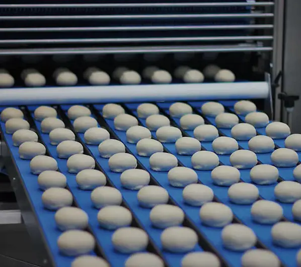 Maquinaria de proceso de panadería, bollería y pastelería industrial